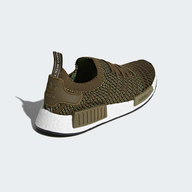 Adidas nmd r1 prime knit trace olive hotsell